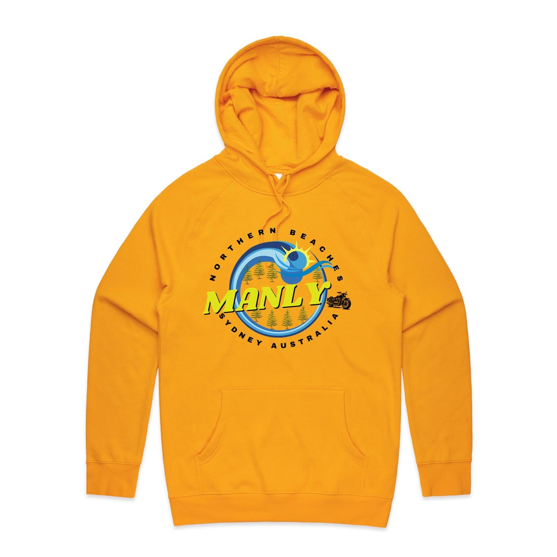 Lost Manly custom logo The Manly Barry AS Colour - Supply Hood - Lost Manly Shop