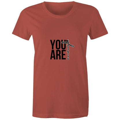 Maple Tee You are Enough Logo 