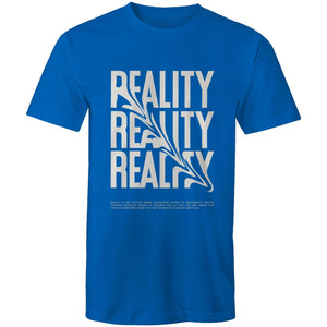 Mens T-Shirt Reality custom logo 