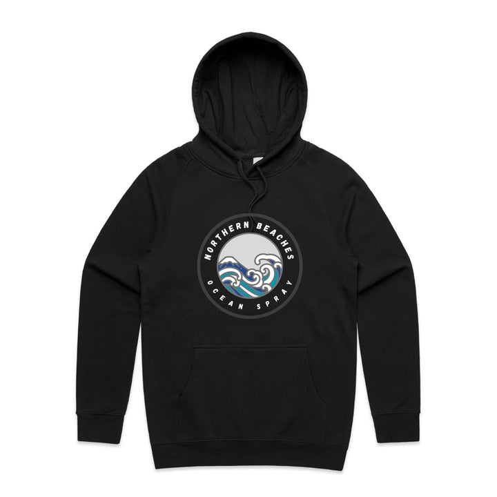 Northern Beaches Ocean Spray Mid-Weight Regular Fit Hoodie XS-5XL 
