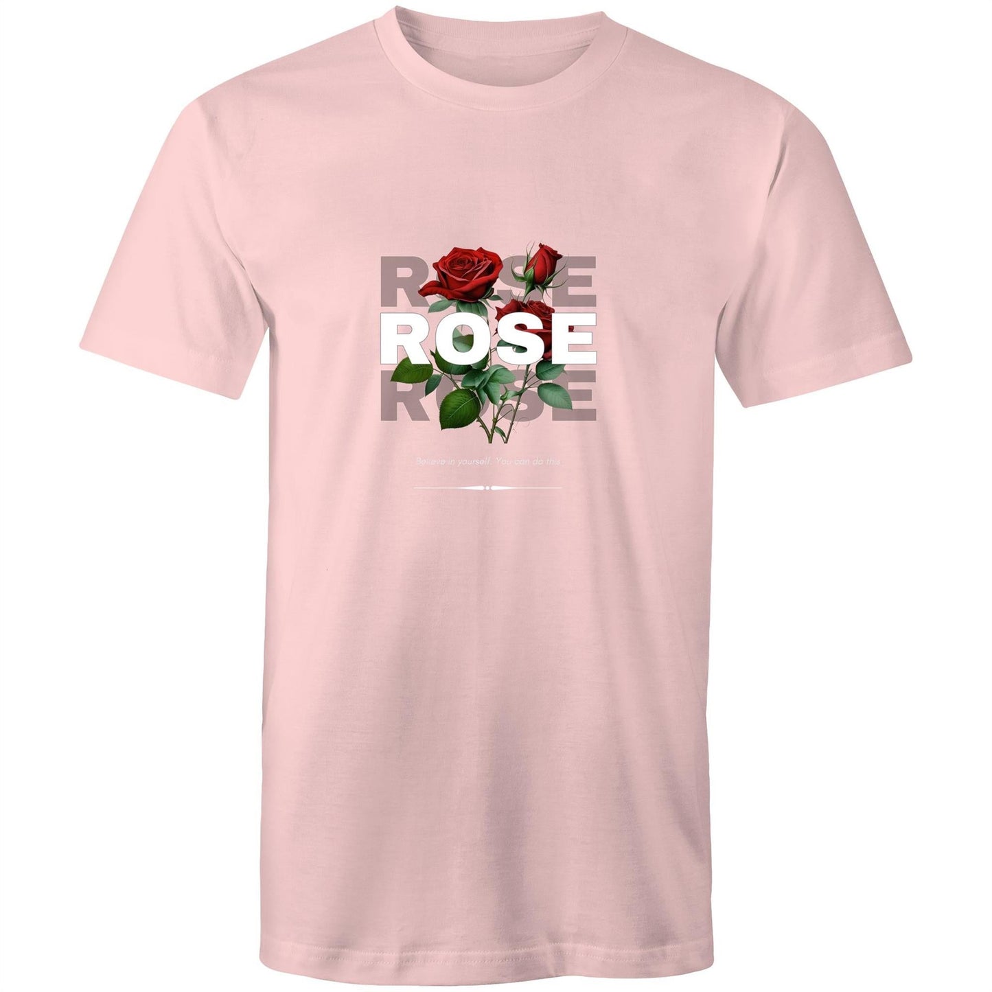Mens T-Shirt Rose custom logo 