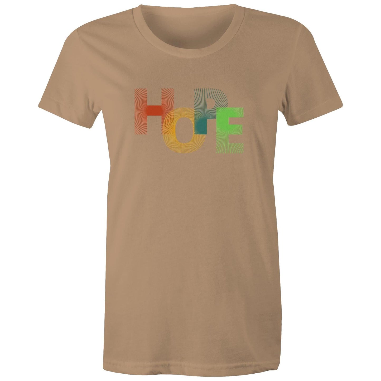 Women's Maple Tee HOPE Print 