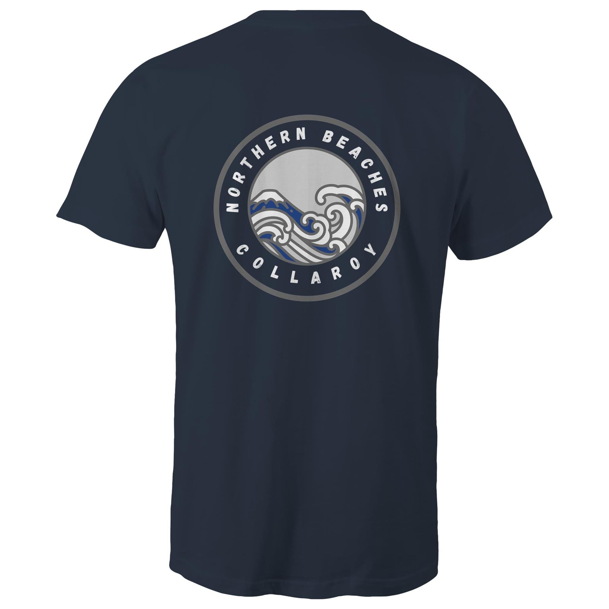 AS Colour Staple - Mens T-Shirt Northern Beaches Collaroy custom logo front and back Ogo Merch