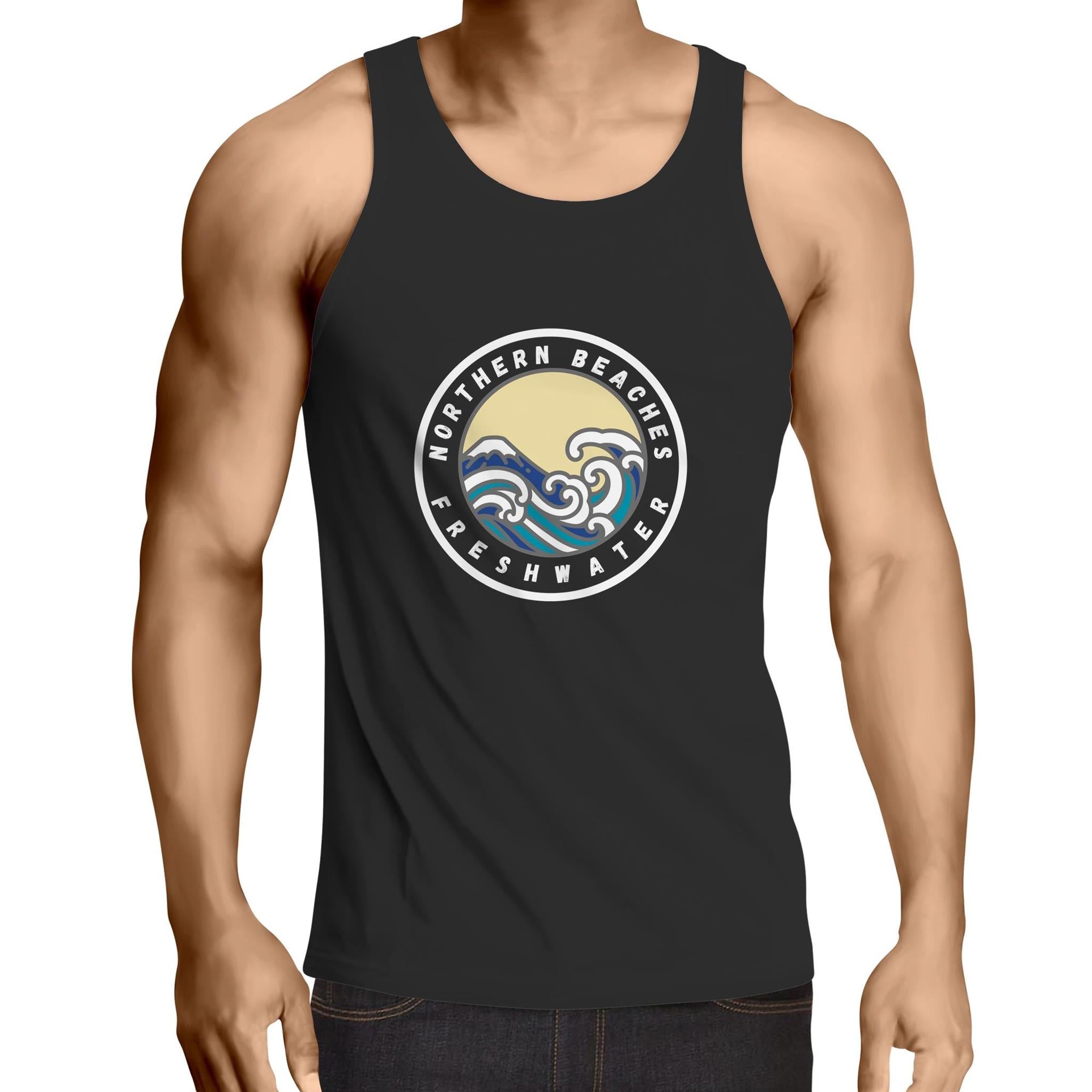 Fairlight Northern Beaches Sydney Australia Printed logo Tank