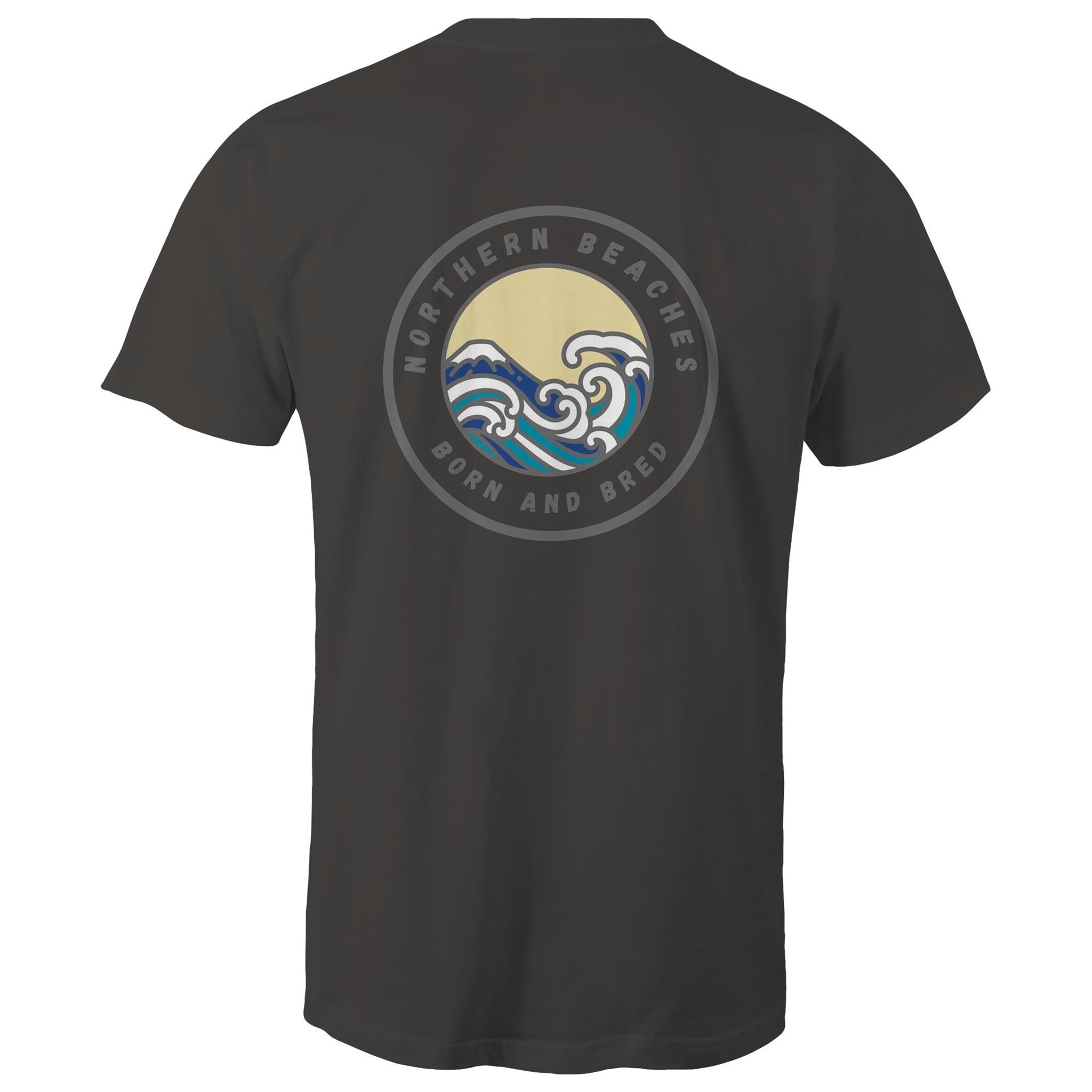 Born and Bred Northern Beaches Sydney Australia Printed Logo T-Shirt Ogo Merch