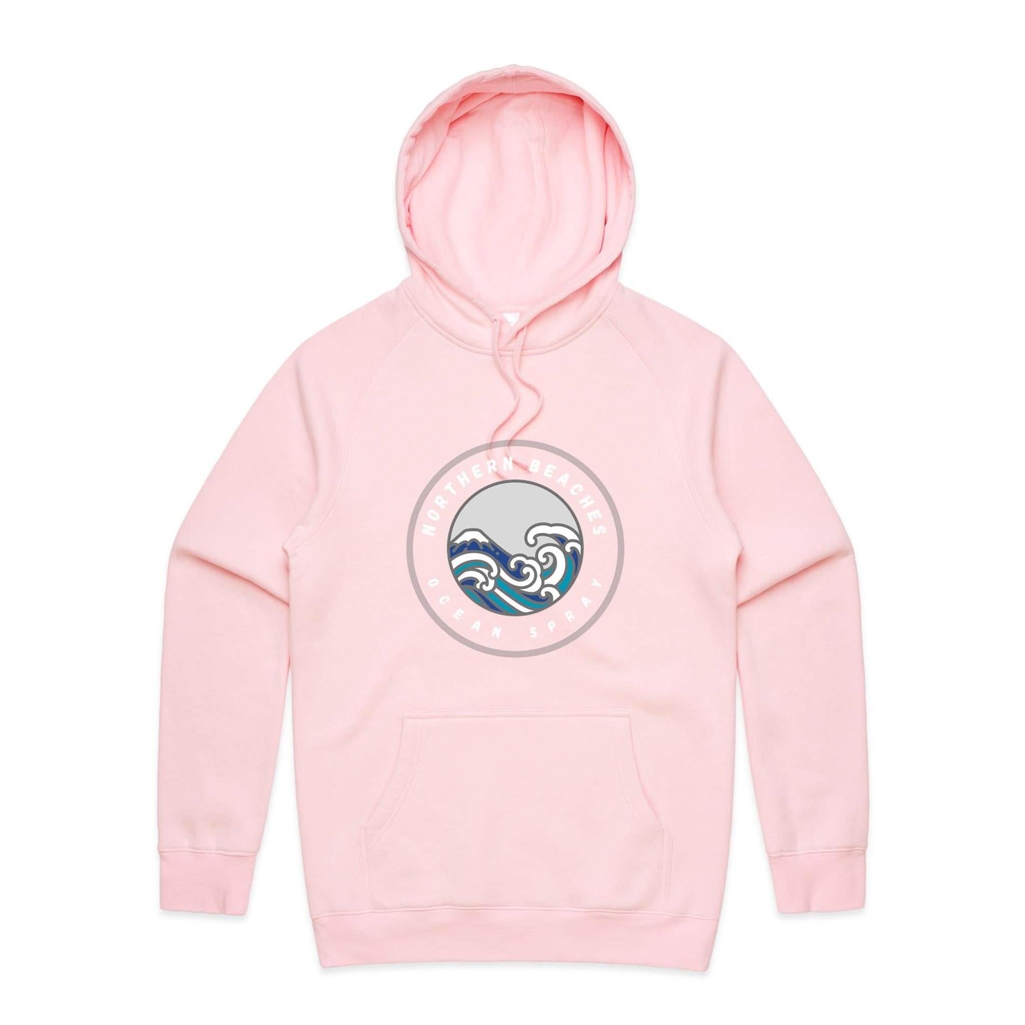 Northern Beaches Ocean Spray Mid-Weight Regular Fit Hoodie XS-5XL 
