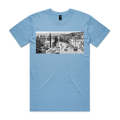 Vintage Manly Tyre Man Cotton T-Shirt | Northern Beaches