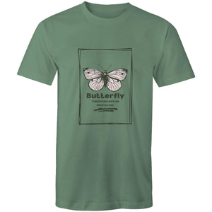 Mens T-Shirt Butterfly custom logo 