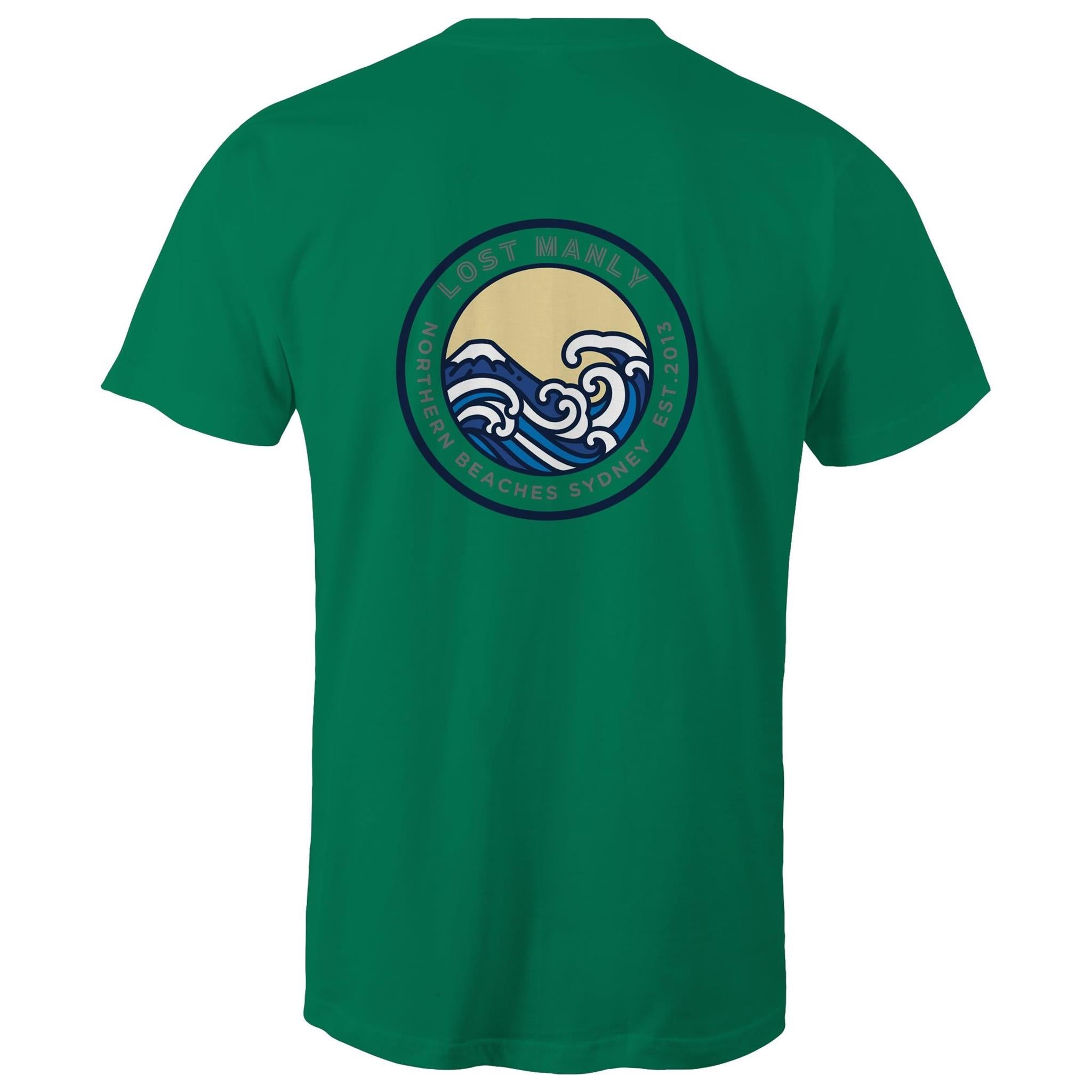 Lost Manly Northern Beaches Sydney Australia Printed Logo T-Shirt Ogo Merch