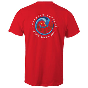 Manly Born and Bred Northern Beaches Sydney Australia Printed Logo T-Shirt Ogo Merch