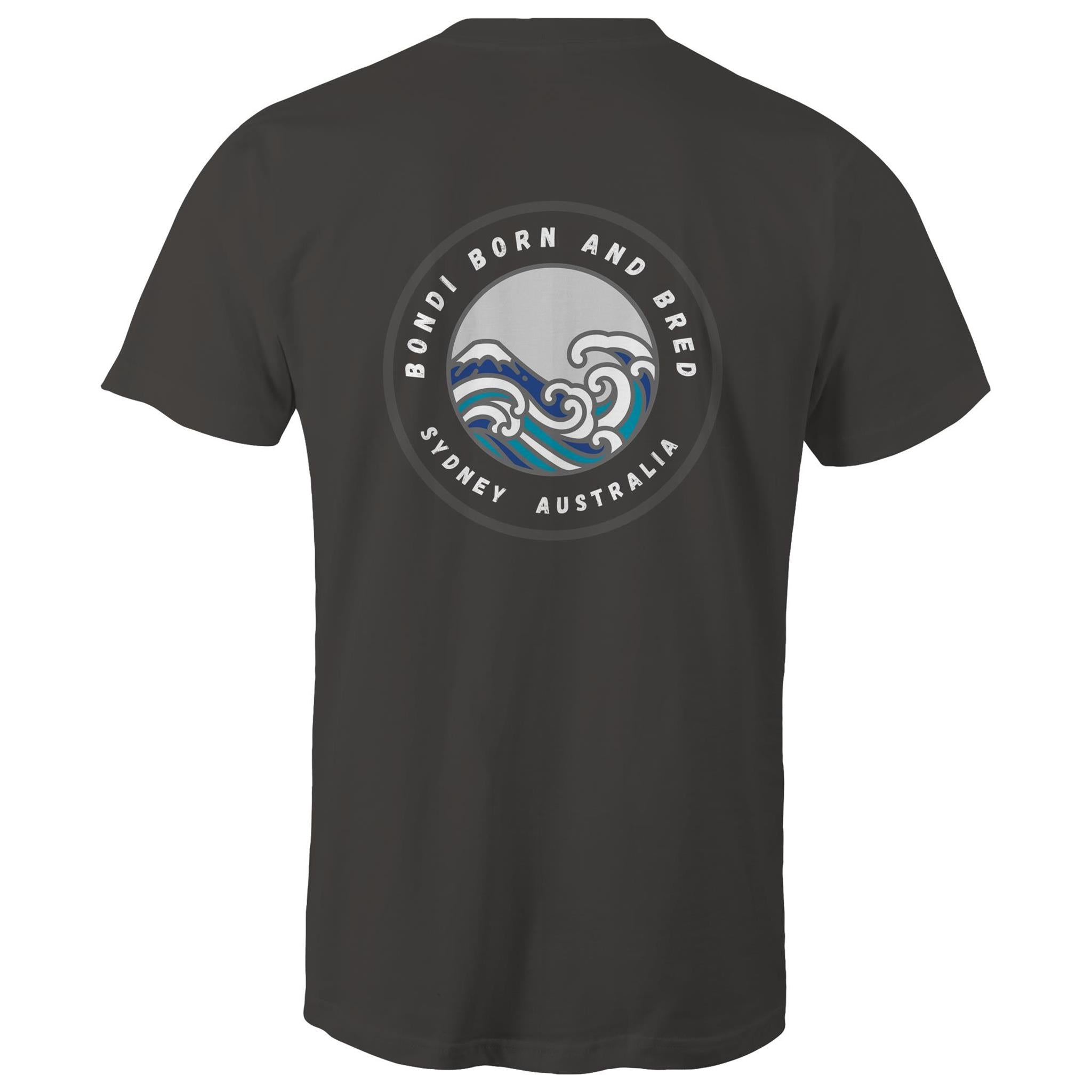 AS Colour Staple - Mens T-Shirt Bondi Born and Bred custom logo front and back (Copy) Ogo Merch