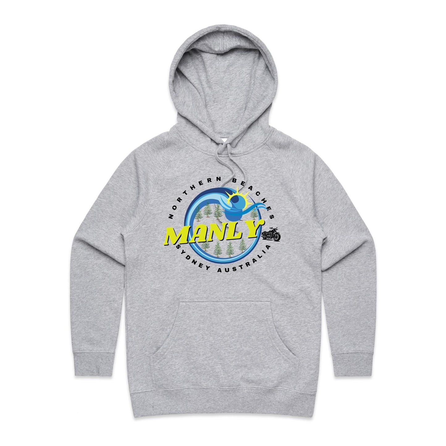Lost Manly custom logo The Manly Barry AS Colour - Women's Supply Hood - Lost Manly Shop