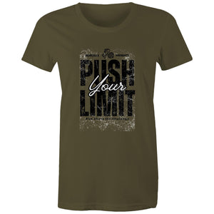 Women's Maple Tee Push Your Limit 
