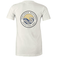 AS Colour - Women's Maple Tee South Curl Curl logo on change logo with our personalisation option - Lost Manly Shop