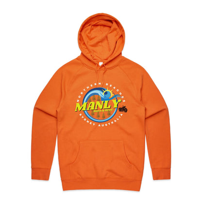 Lost Manly custom logo The Manly Barry Born & Bred edition AS Colour - Supply Hood - Lost Manly Shop