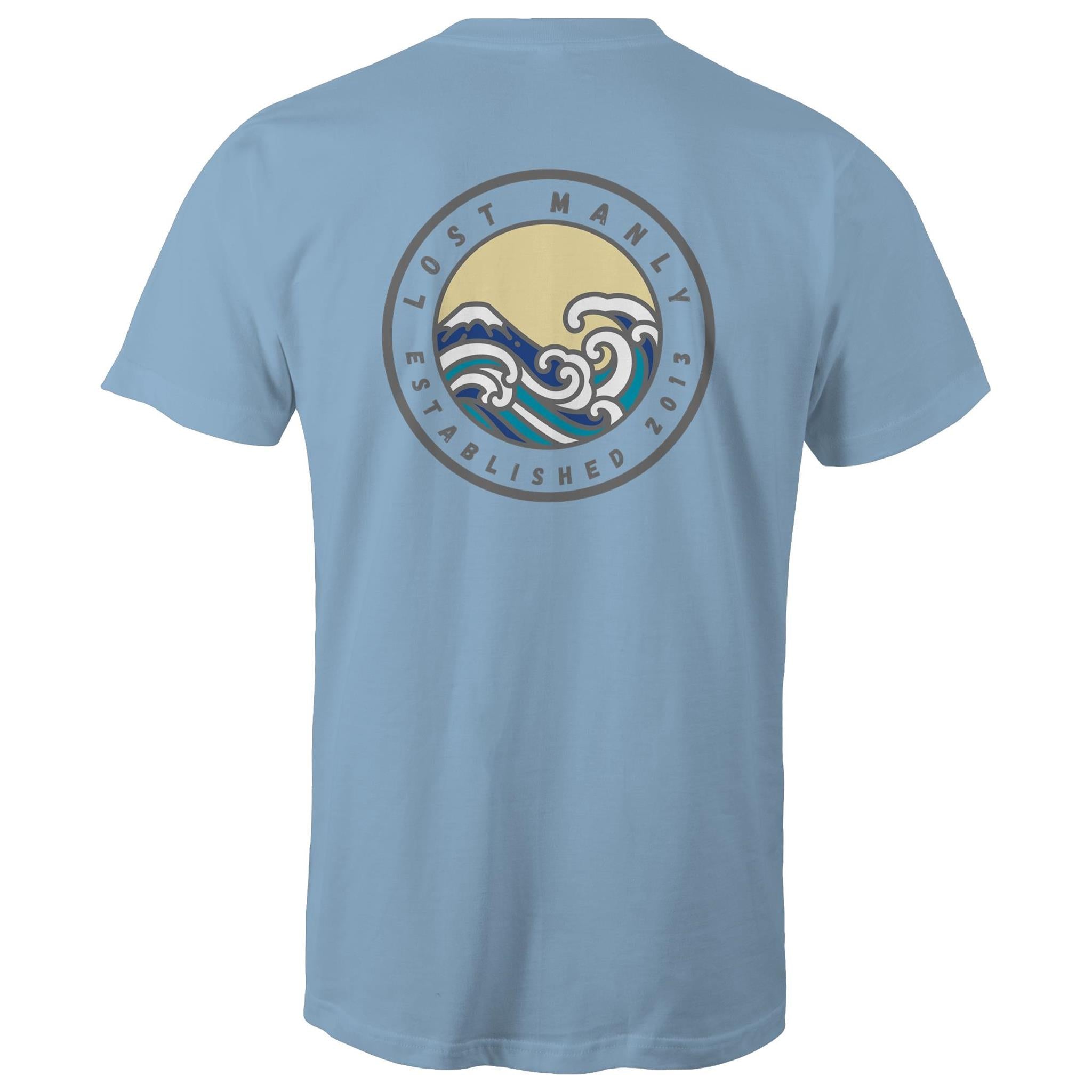 Lost Manly Northern Beaches Sydney Australia Printed logo T-Shirt Ogo Merch