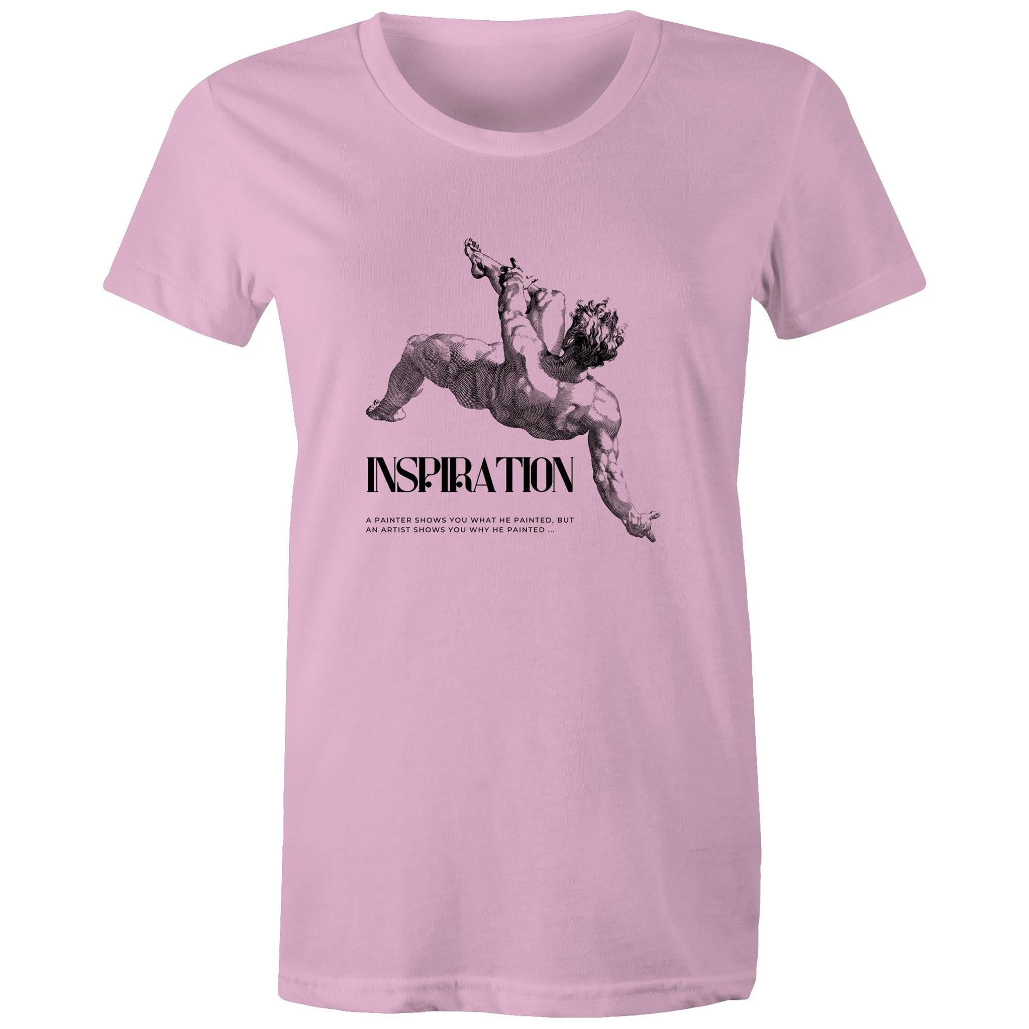 Women's Maple Tee Inspiration Print 