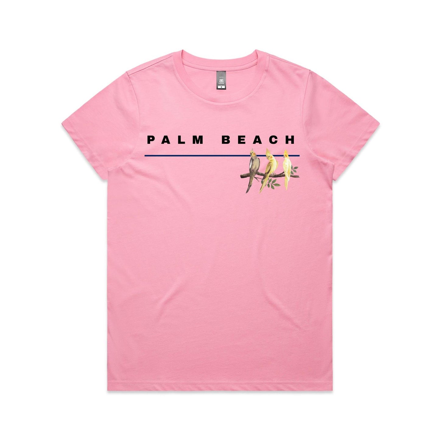 Lost Manly Custom Palm Beach Logo Edition AS Colour Women's Maple Tee - Lost Manly Shop