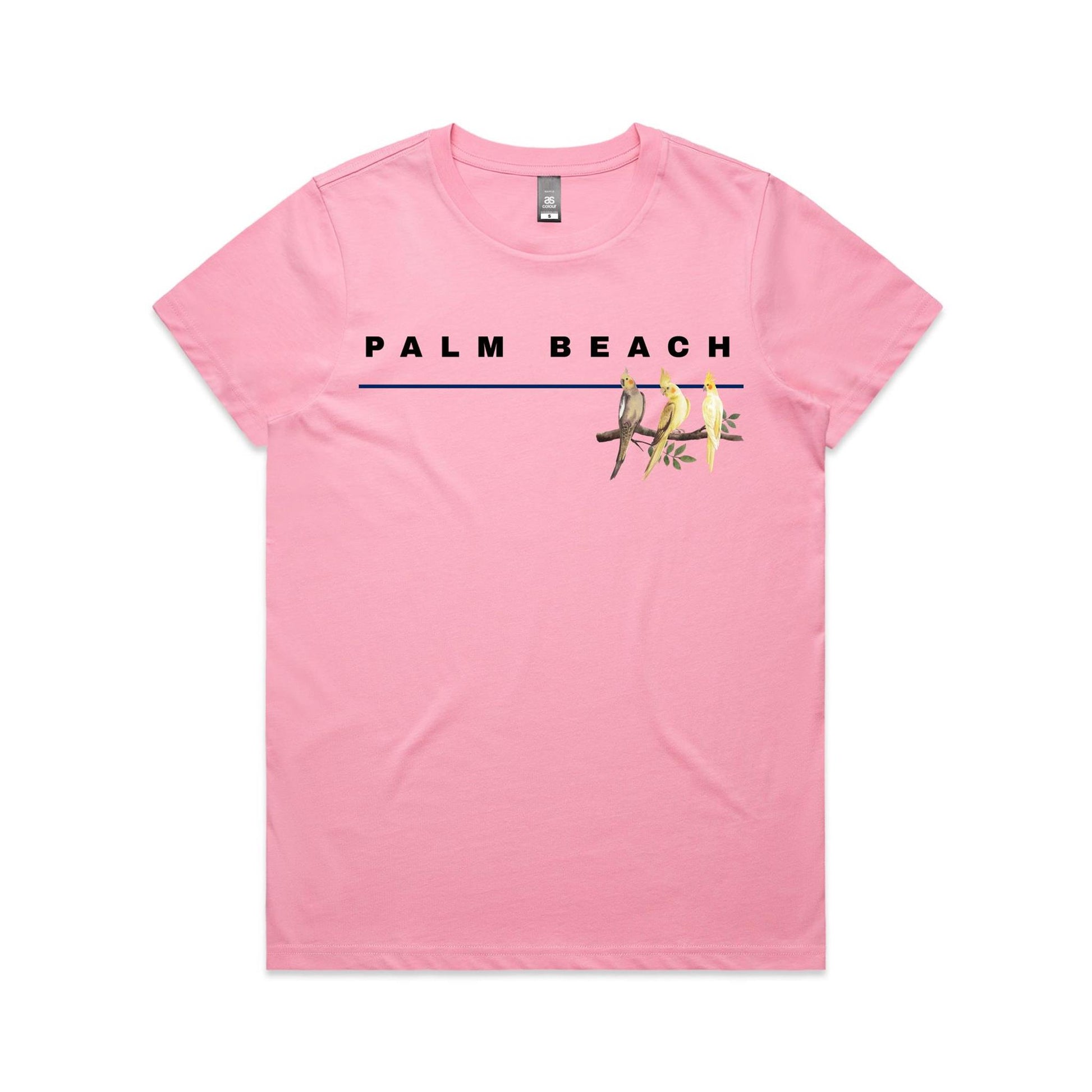 Lost Manly Custom Palm Beach Logo Edition AS Colour Women's Maple Tee - Lost Manly Shop