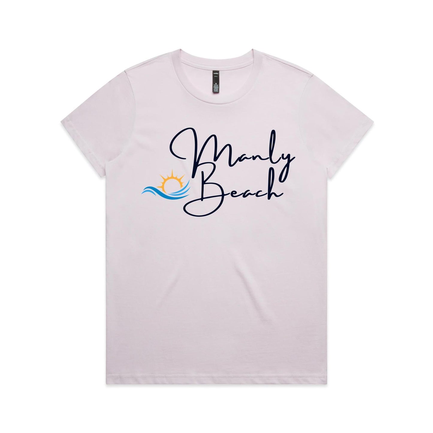 Lost Manly Custom Manly Beach Logo Limited Edition AS Colour Women's Maple Tee - Lost Manly Shop