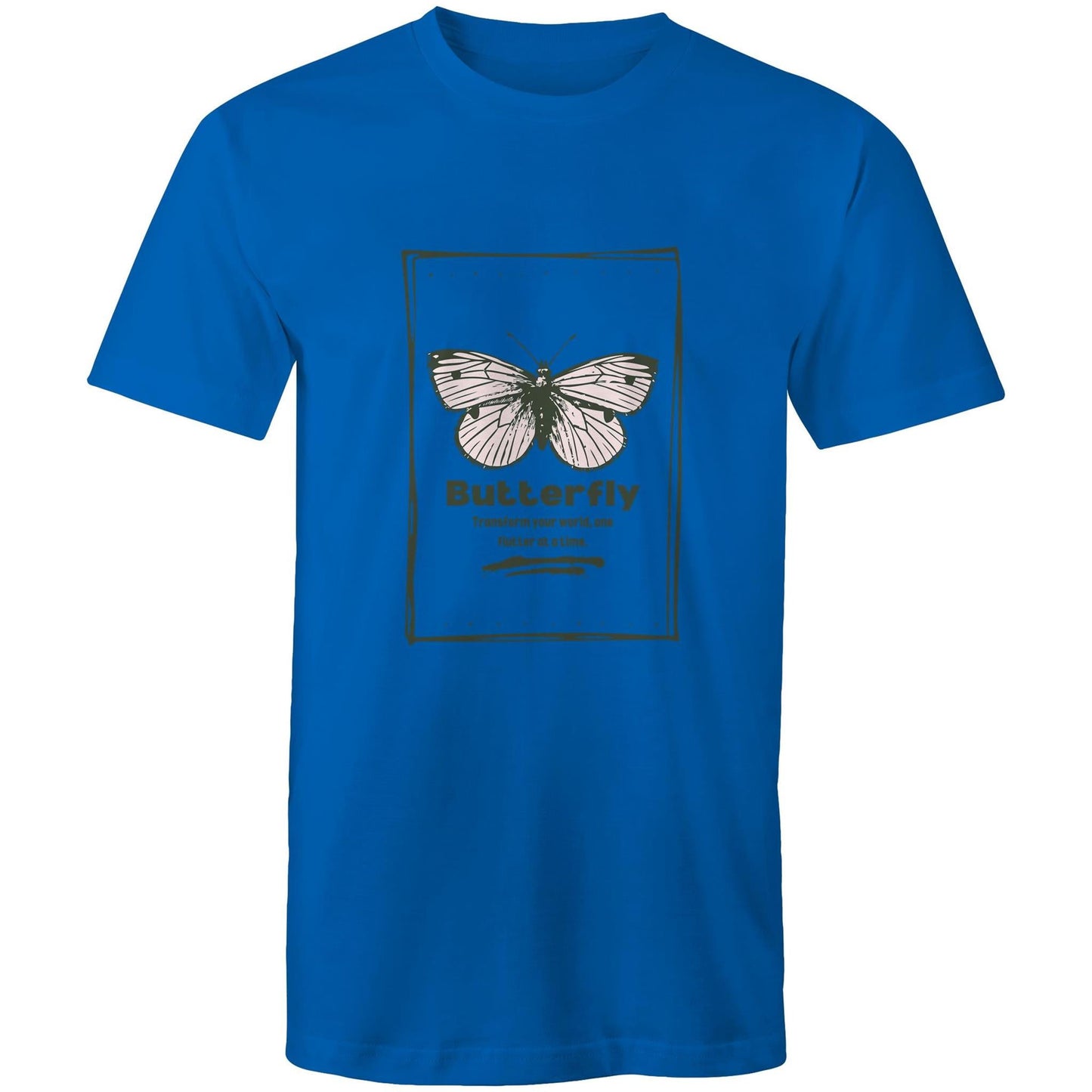 Mens T-Shirt Butterfly custom logo 
