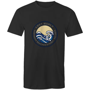 Lost Manly Northern Beaches Sydney Australia Printed Logo T-Shirt Ogo Merch