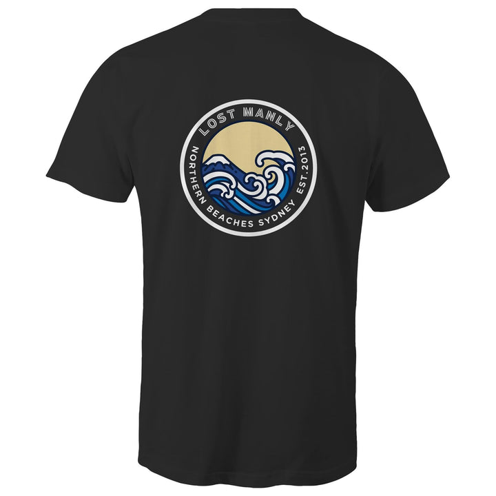 Lost Manly Northern Beaches Sydney Australia Printed Logo T-Shirt Ogo Merch