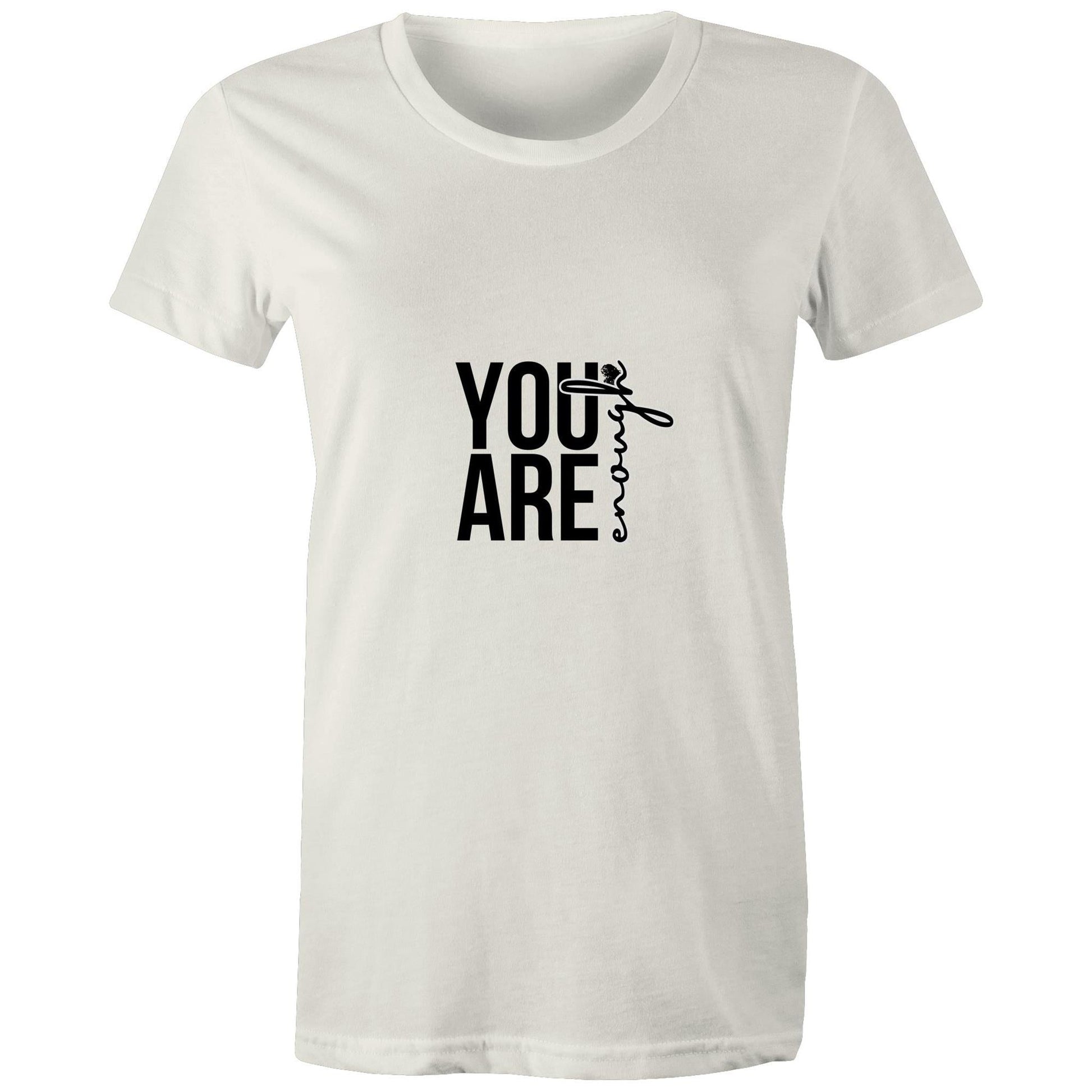 Maple Tee You are Enough Logo 