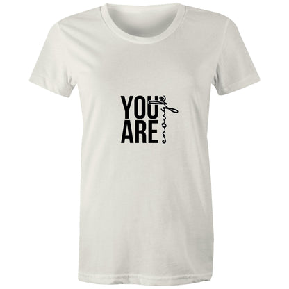 Maple Tee You are Enough Logo 