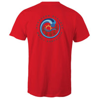 Northern Beaches Manly Australia front and back logo on AS Colour Staple Cotton Adult T-Shirt Ogo Merch