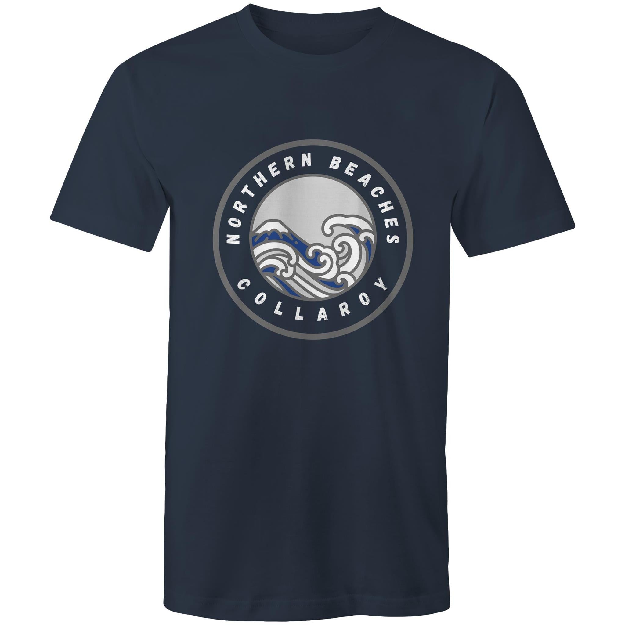 AS Colour Staple - Mens T-Shirt Northern Beaches Collaroy custom logo front Ogo Merch