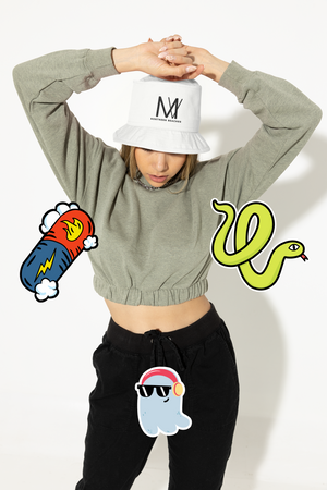 Bucket hat Northern Beaches logo - Lost Manly Shop