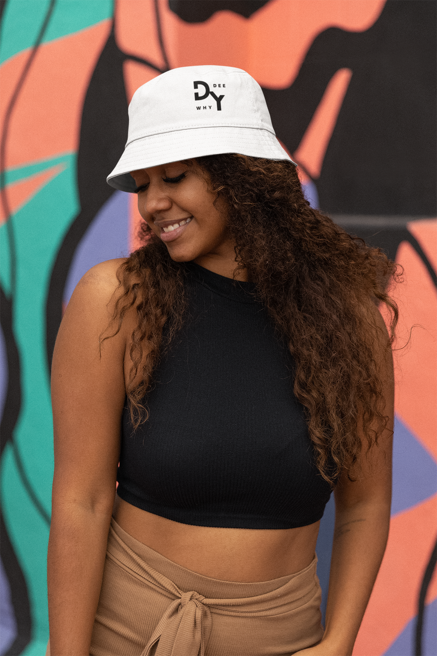 Bucket hat Northern Beaches logo - Lost Manly Shop