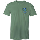 Northern Beaches Manly Australia front and back logo on AS Colour Staple Cotton Adult T-Shirt Ogo Merch