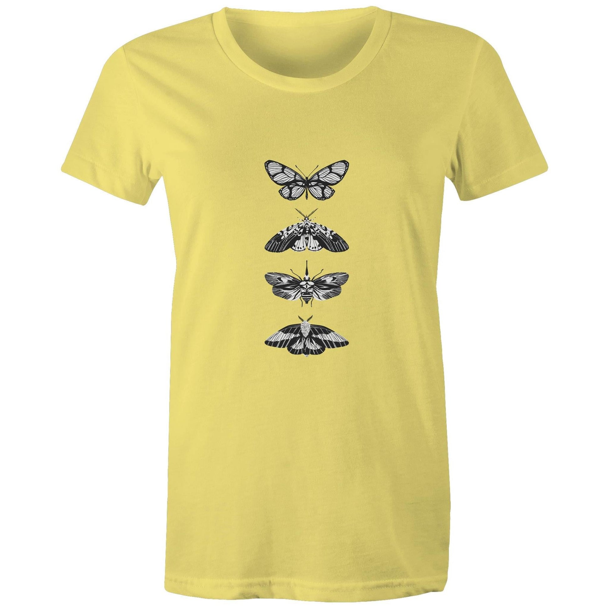 Women's Maple Tee Butterflies 