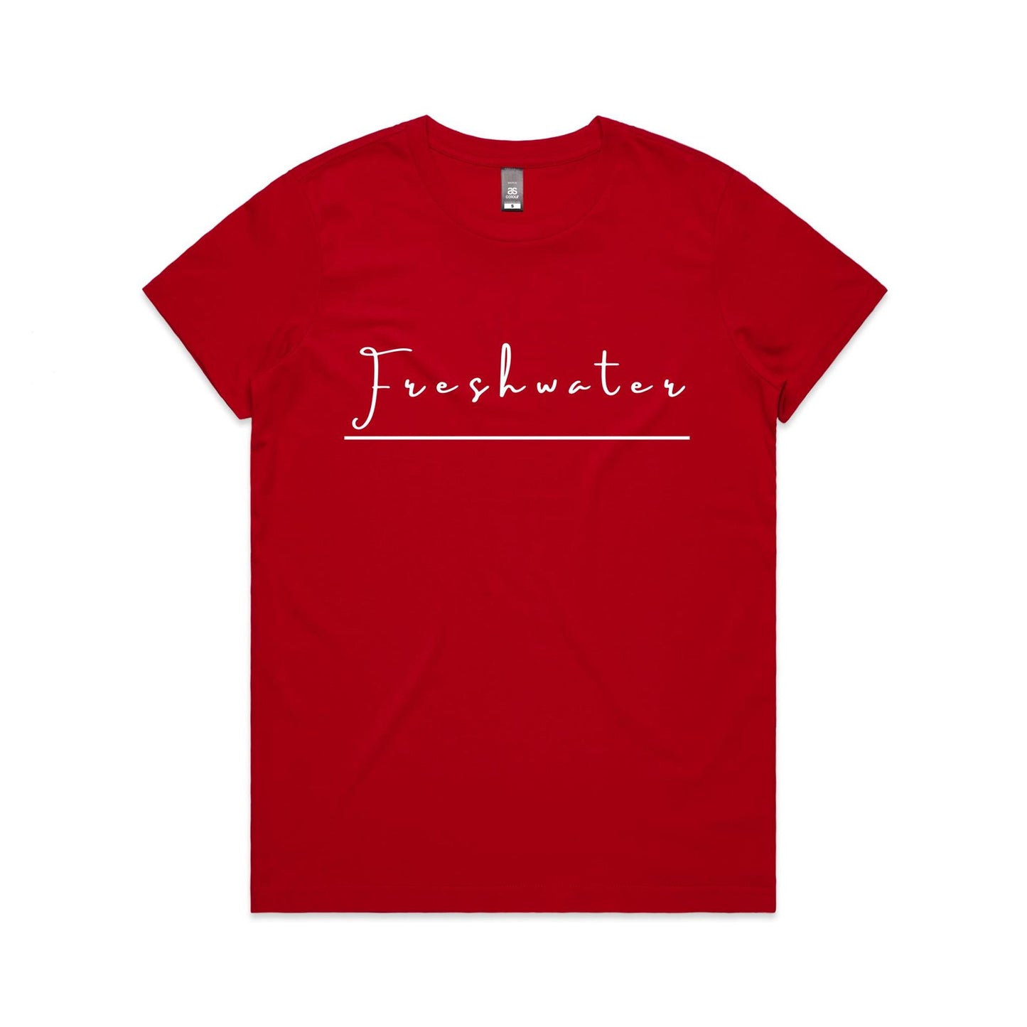 Lost Manly custom logo Freshwater edition AS Colour Women's Maple Tee - Lost Manly Shop