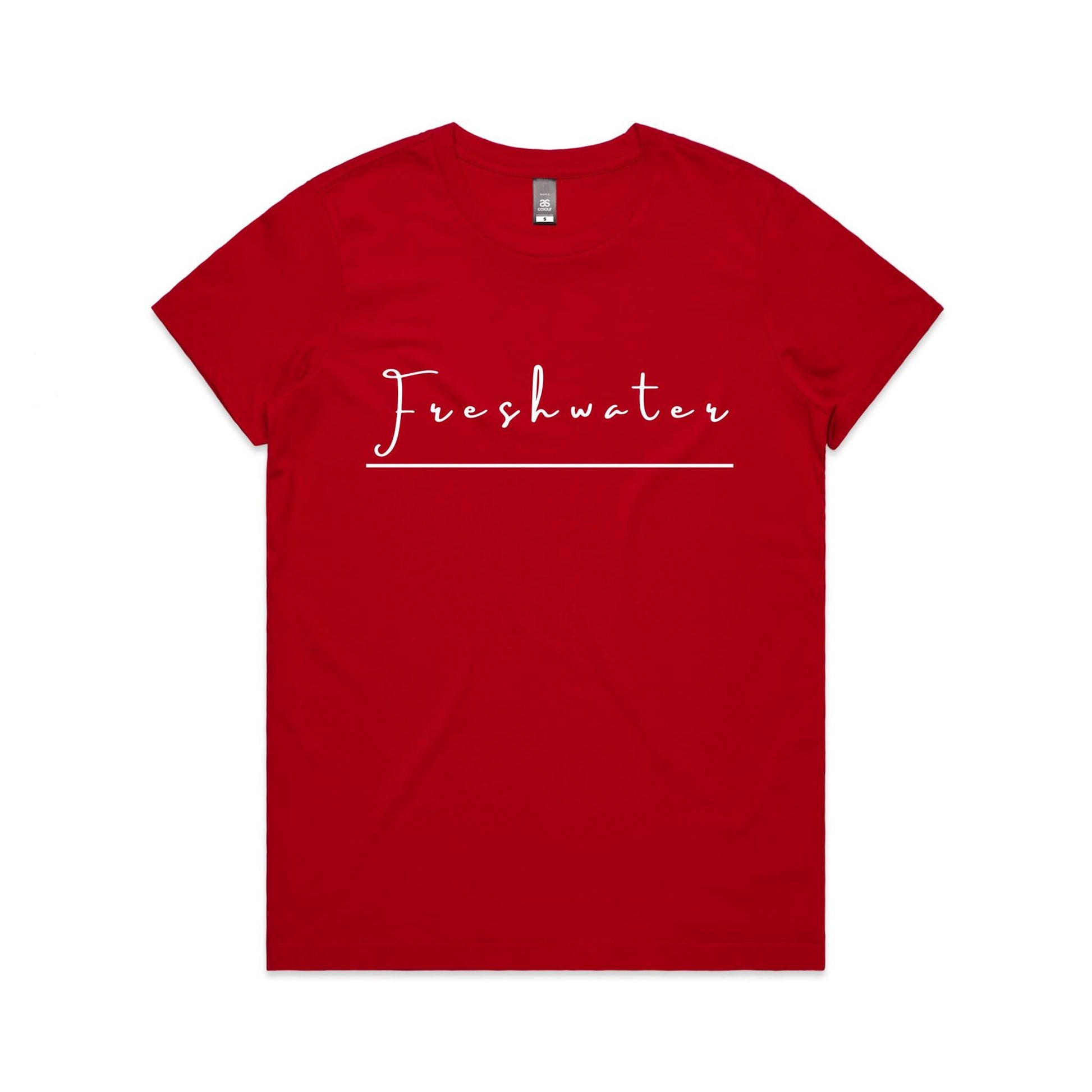 Lost Manly custom logo Freshwater edition AS Colour Women's Maple Tee - Lost Manly Shop