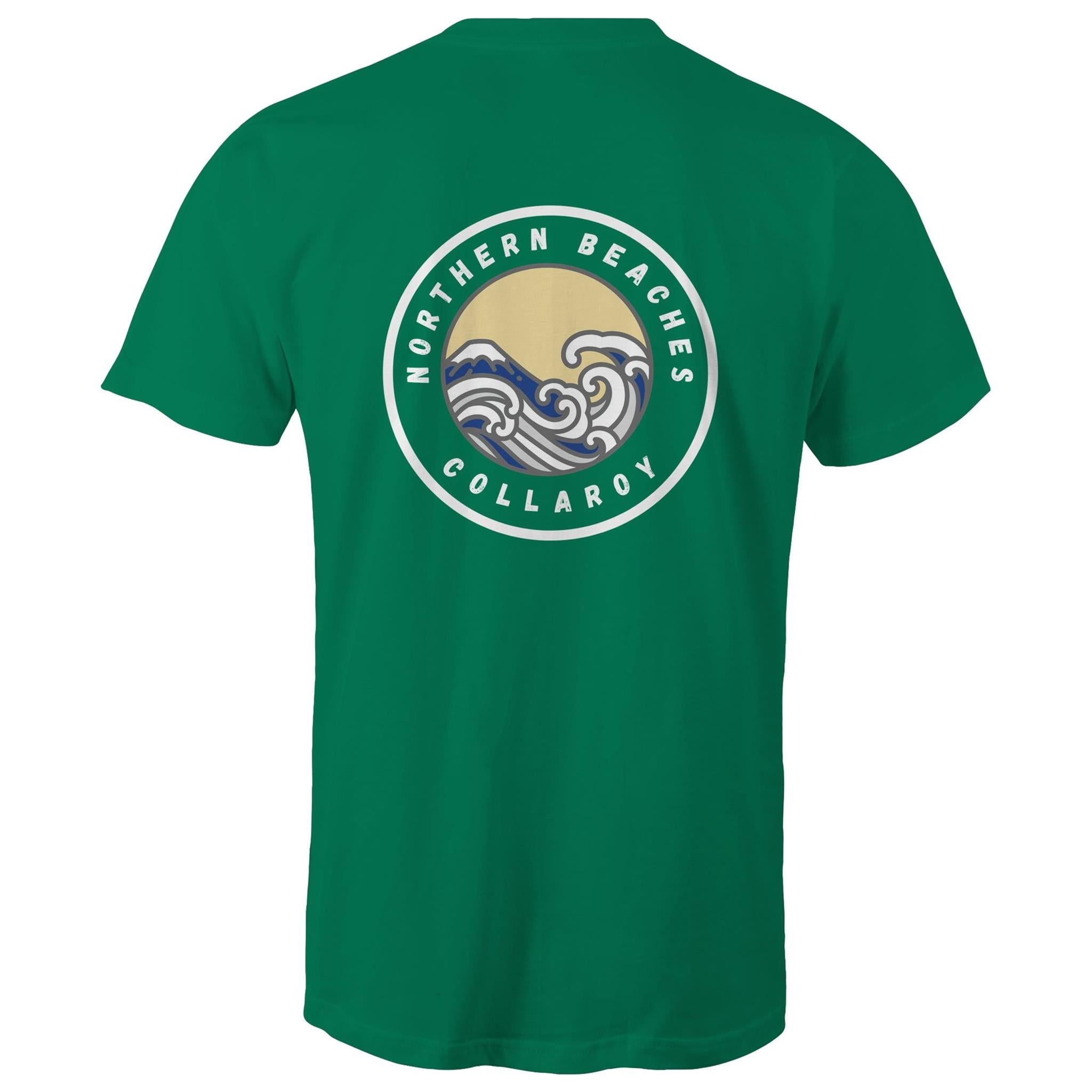 AS Colour Staple - Mens T-Shirt Northern Beaches Collaroy custom logo front and back Ogo Merch