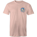 Northern Beaches Manly Australia small front grey font logo on AS Colour Cotton T-Shirt Ogo Merch