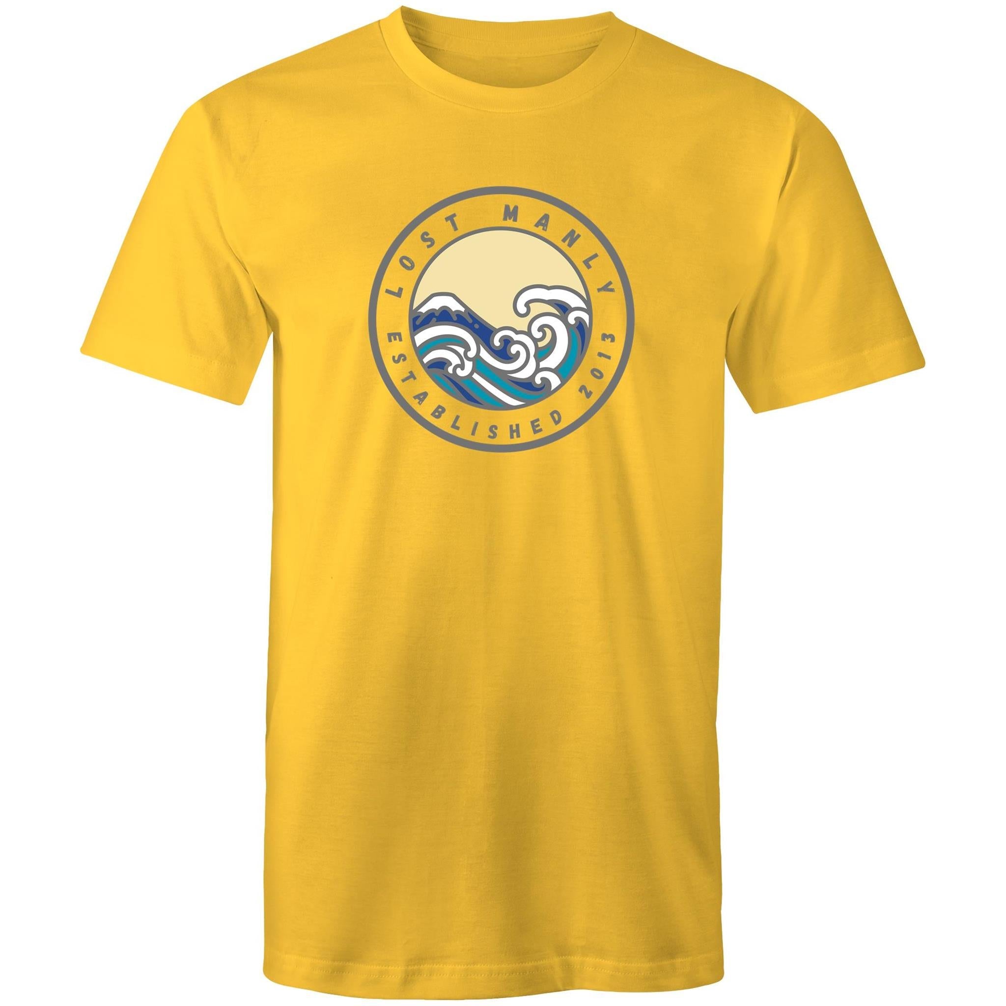 Lost Manly Northern Beaches Sydney Australia Printed Logo T-Shirt Ogo Merch