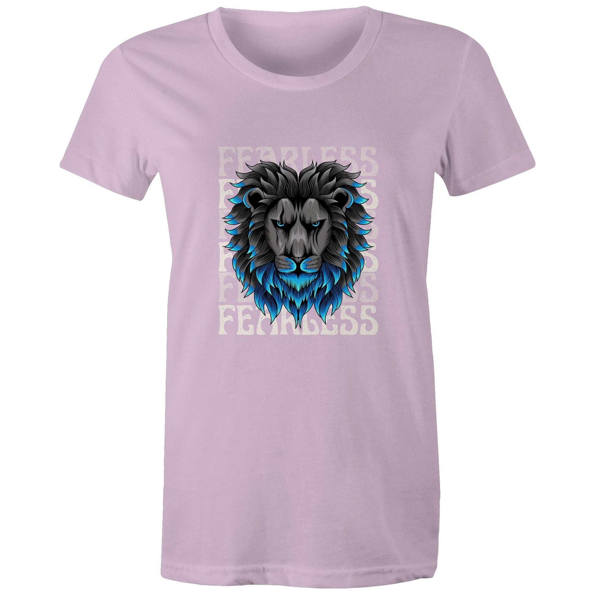 Women's Maple Tee Fearless Print 