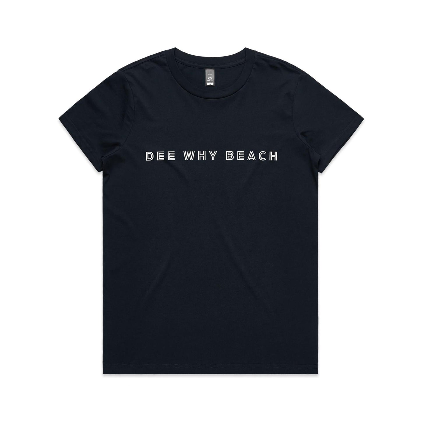 Dee Why Beach AS Colour Women's Maple Tee 