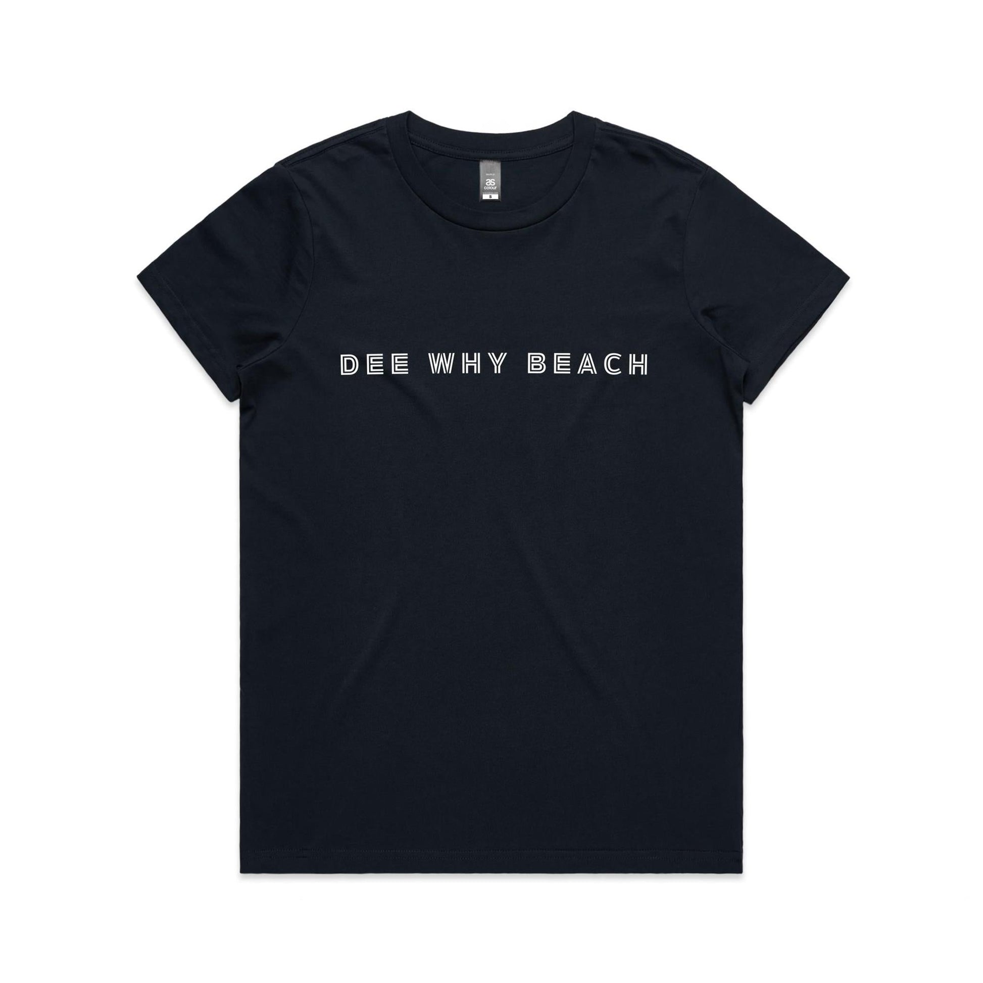 Dee Why Beach AS Colour Women's Maple Tee 