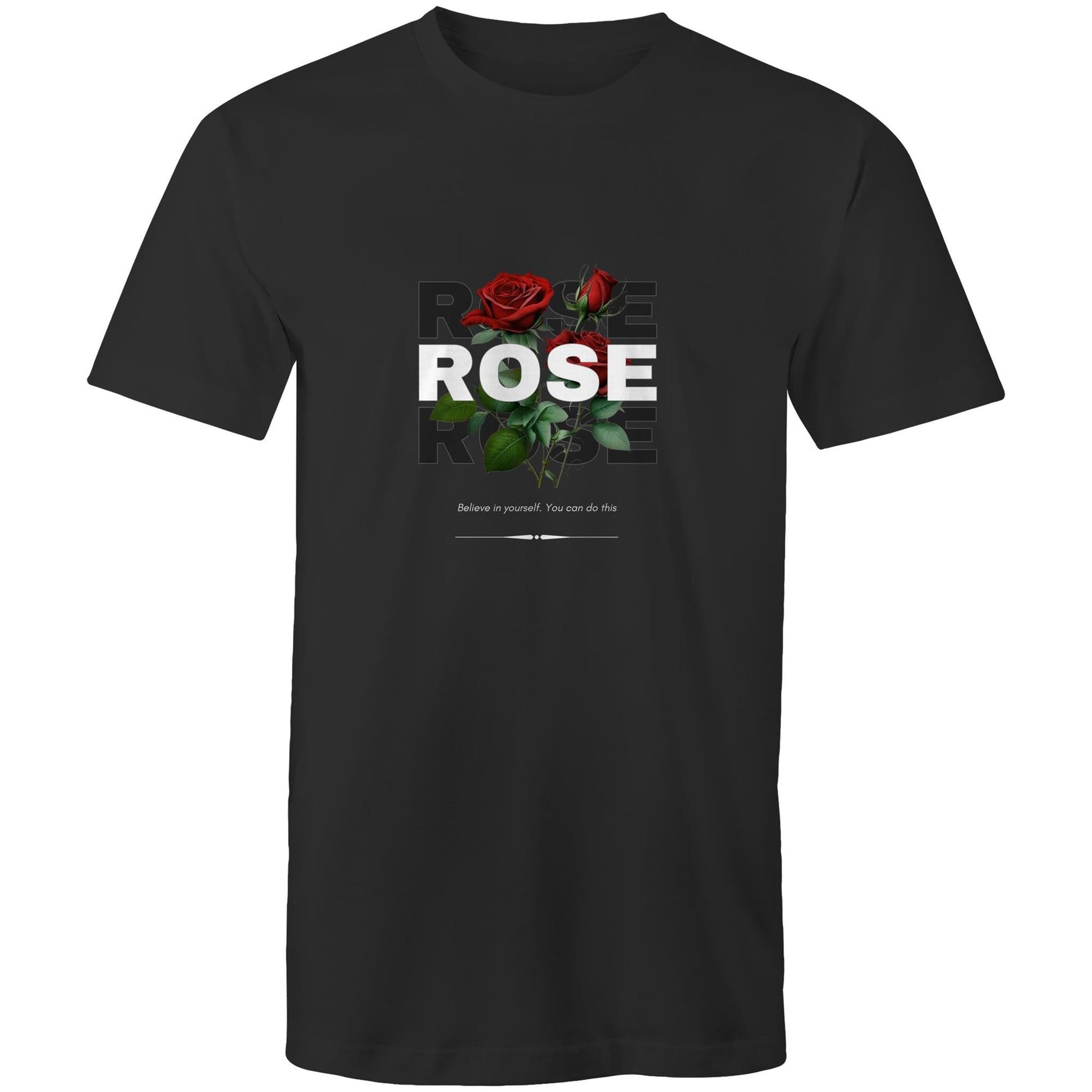 Mens T-Shirt Rose custom logo 