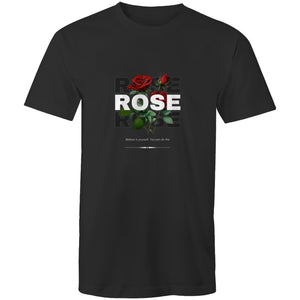 Mens T-Shirt Rose custom logo 