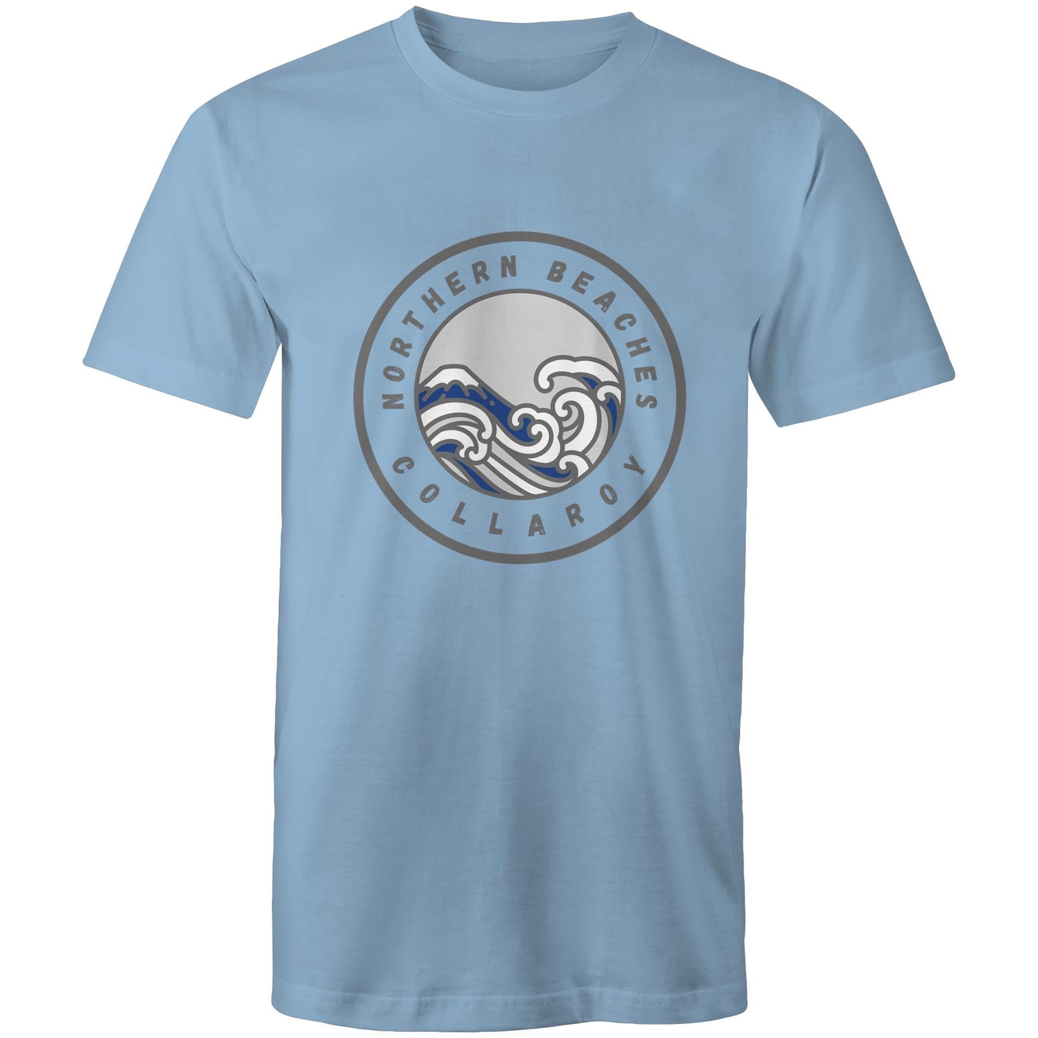 AS Colour Staple - Mens T-Shirt Northern Beaches Collaroy custom logo front Ogo Merch