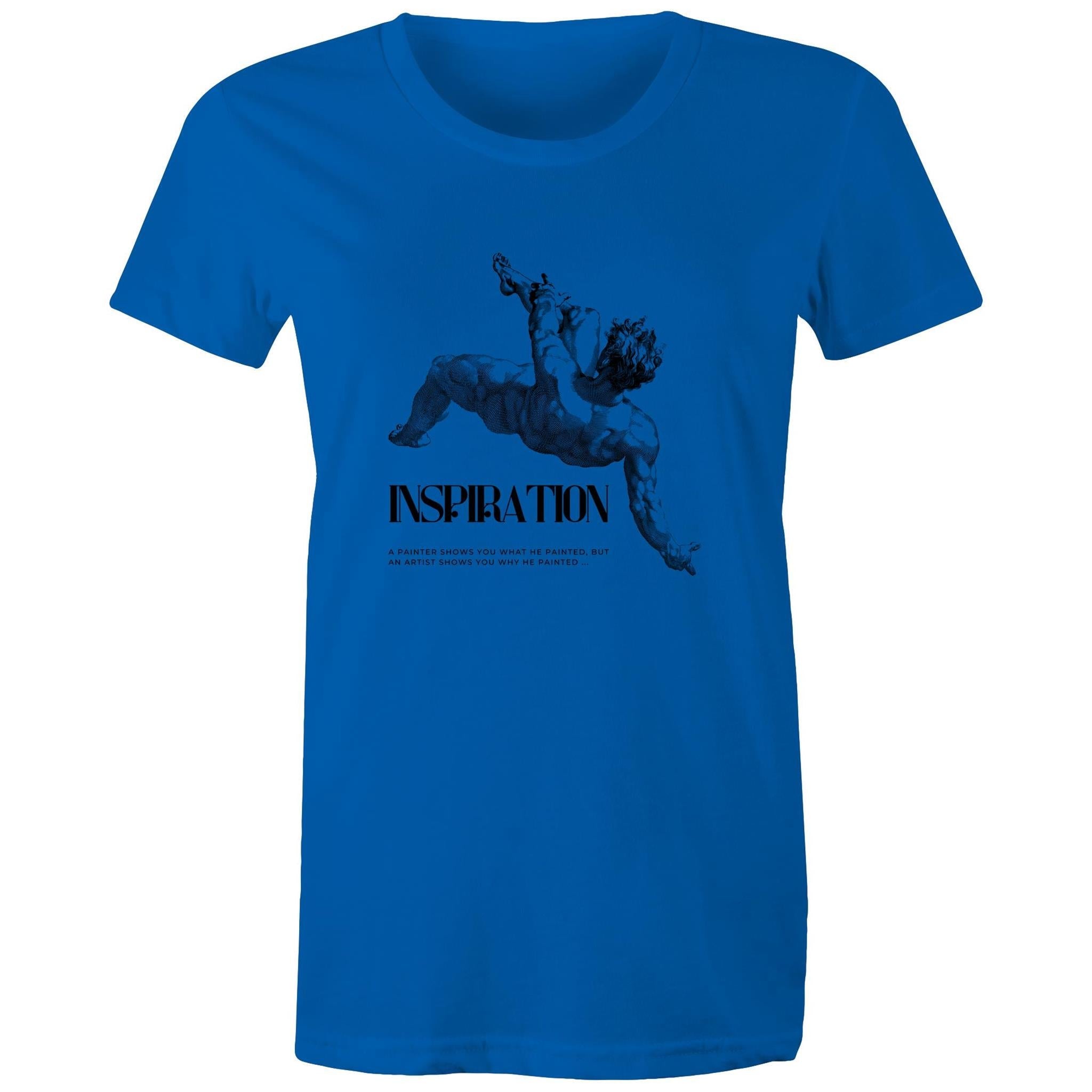 Women's Maple Tee Inspiration Print 
