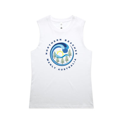 Lost Manly custom logo edition Woman's Maple Tank - Lost Manly Shop