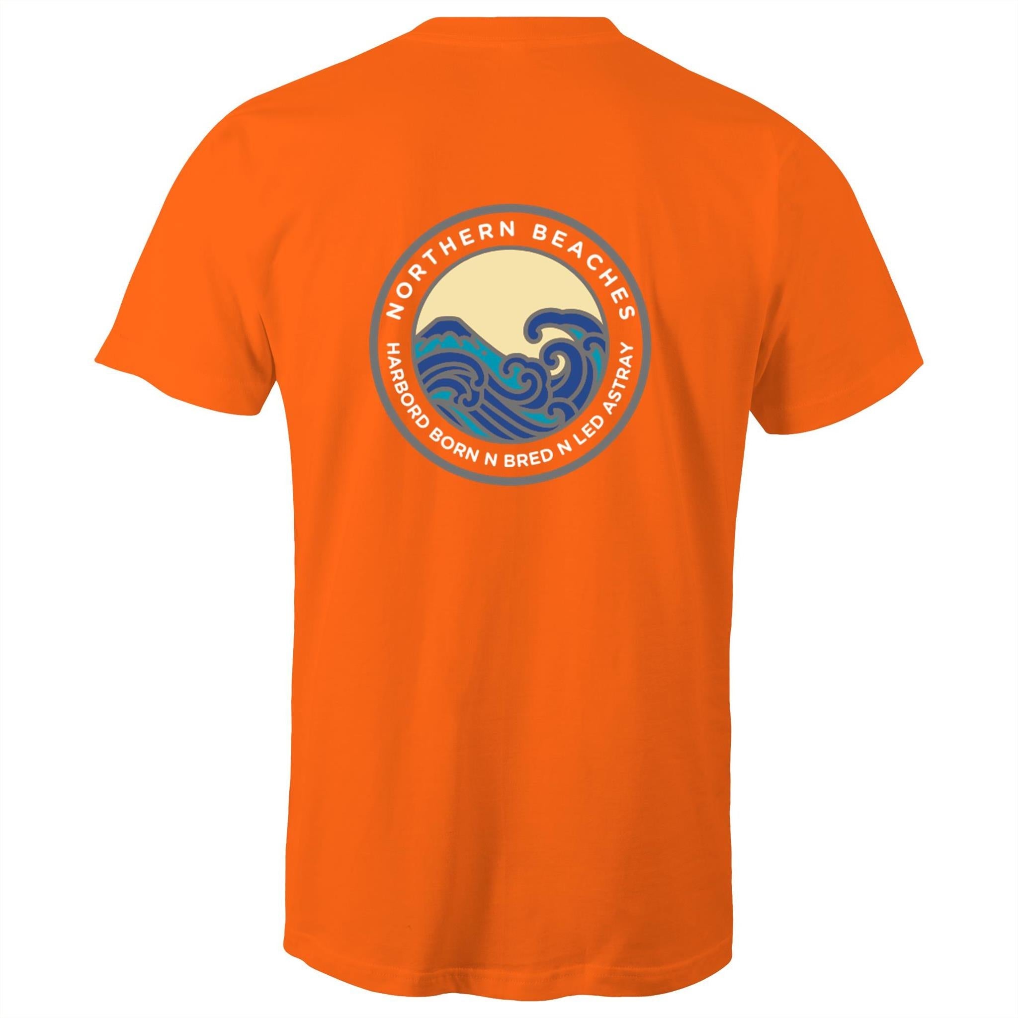 Harbord Born and Bred Northern Beaches Sydney Australia Printed Logo T-Shirt Ogo Merch