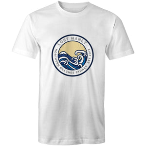 Lost Manly Northern Beaches Sydney Australia Printed Logo T-Shirt Ogo Merch